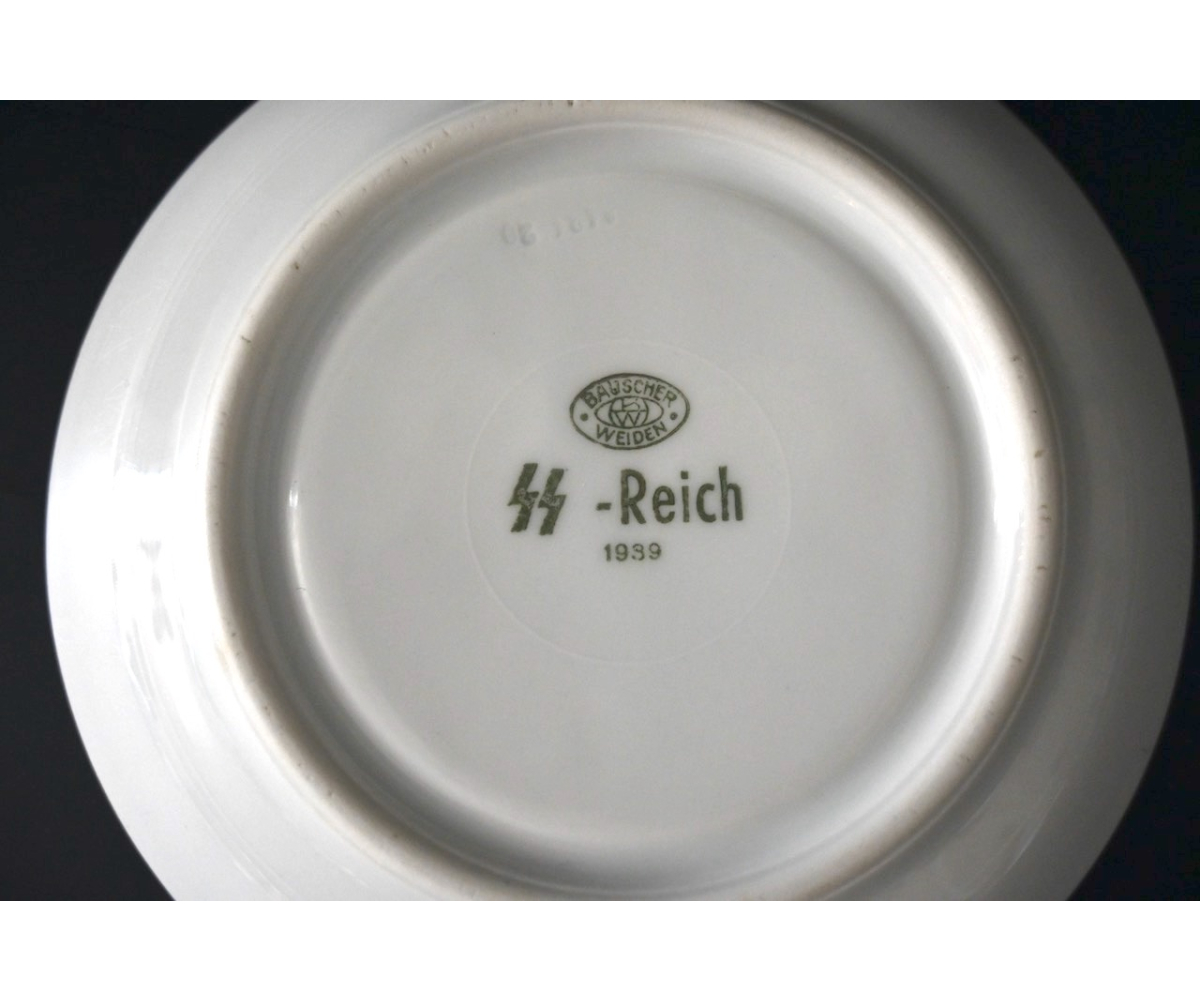 EA-Militaria | ᛋᛋ-Reich Porcelain Saucer(1939)